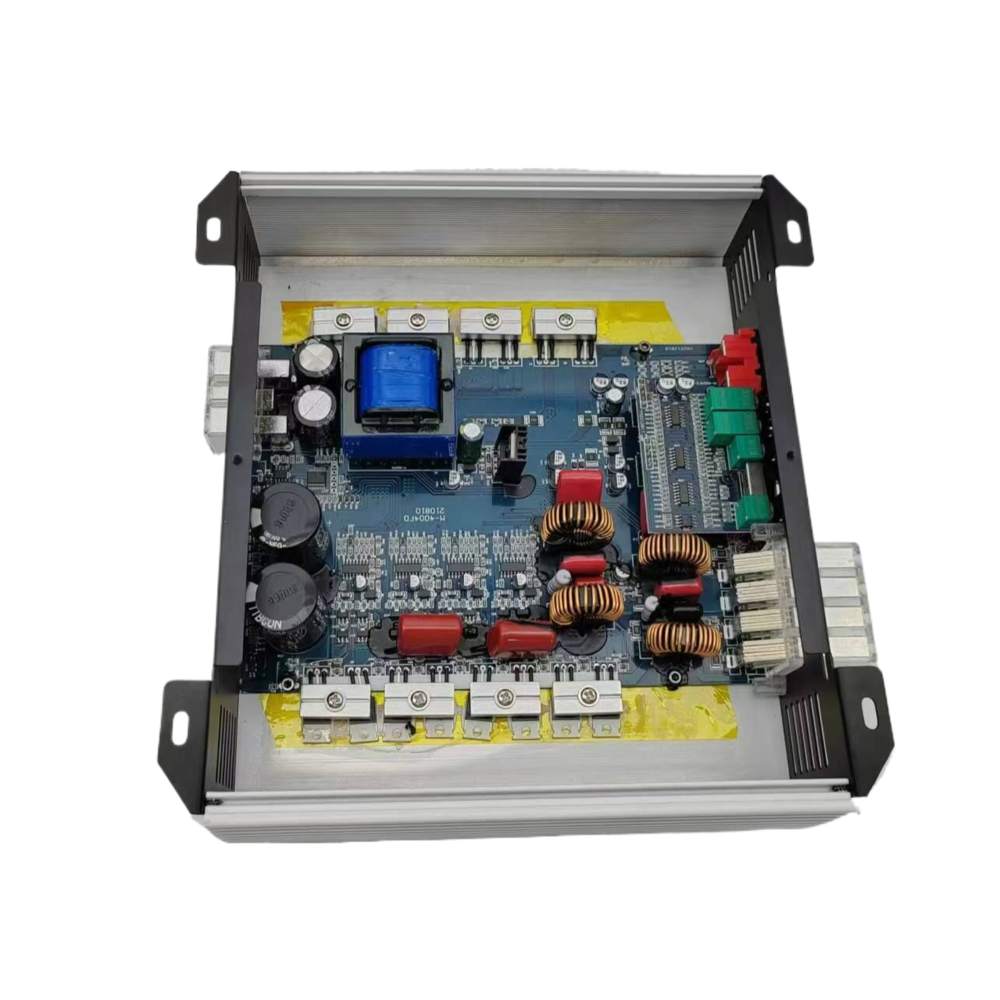 Factory Wholesale Class D Full RAnge Amplifier Dsp Car Audio Processor Subwoofers for Car with Amplifier 400 Watt Power