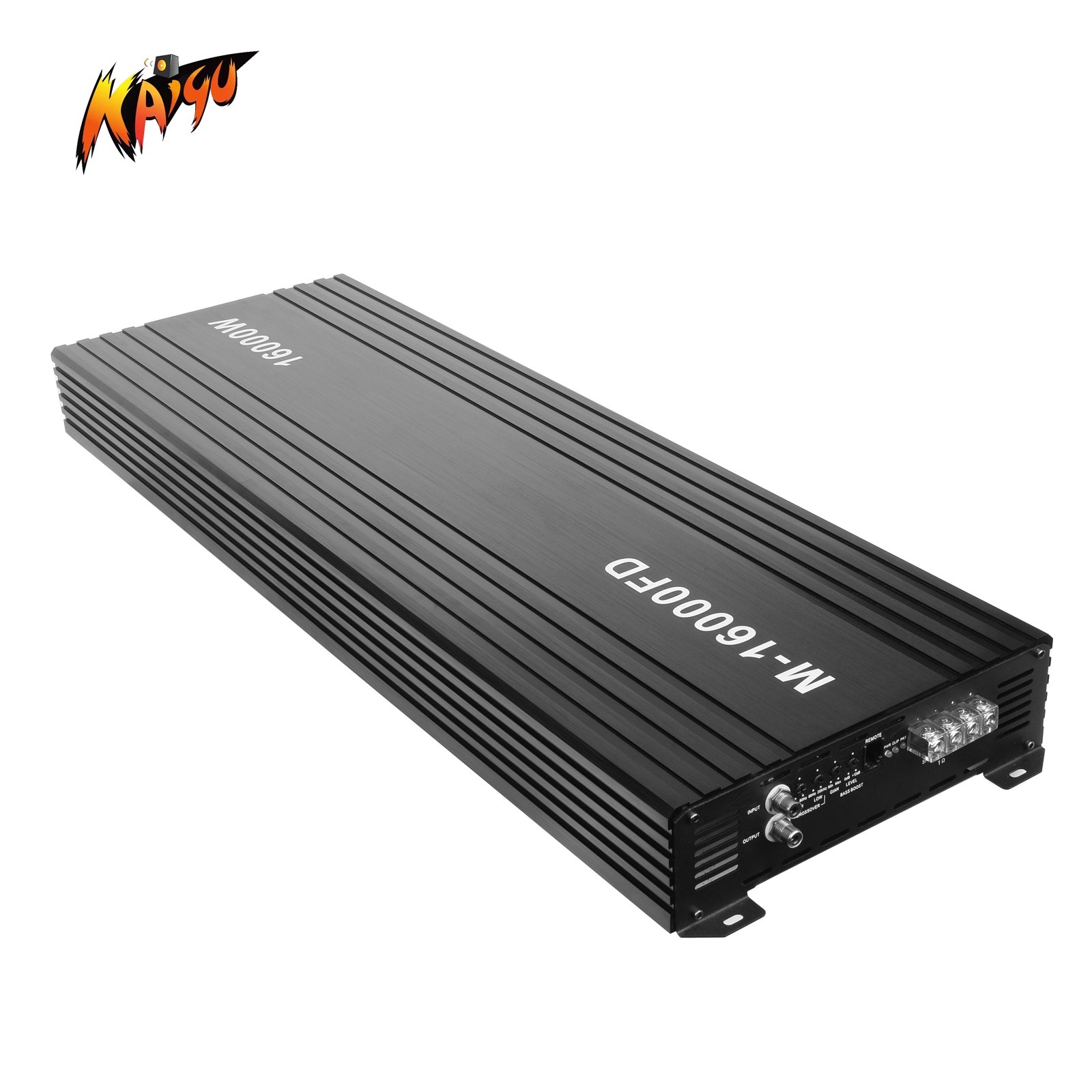 RMS 16000W Brazilian Style Car Subwoofer Amplifier Full Range Strong Bass Peak 32000W Monoblock Car SPL Amplifier Class D