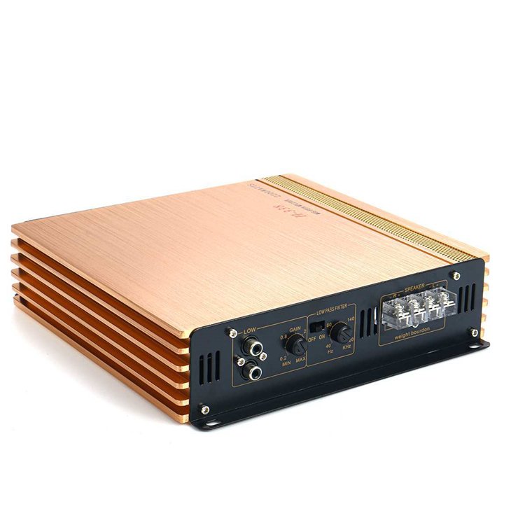 Car Amplifier 2 Channel Power Acustic Car Audio Amplifier 12V Class AB High Power 2-way (H-338)