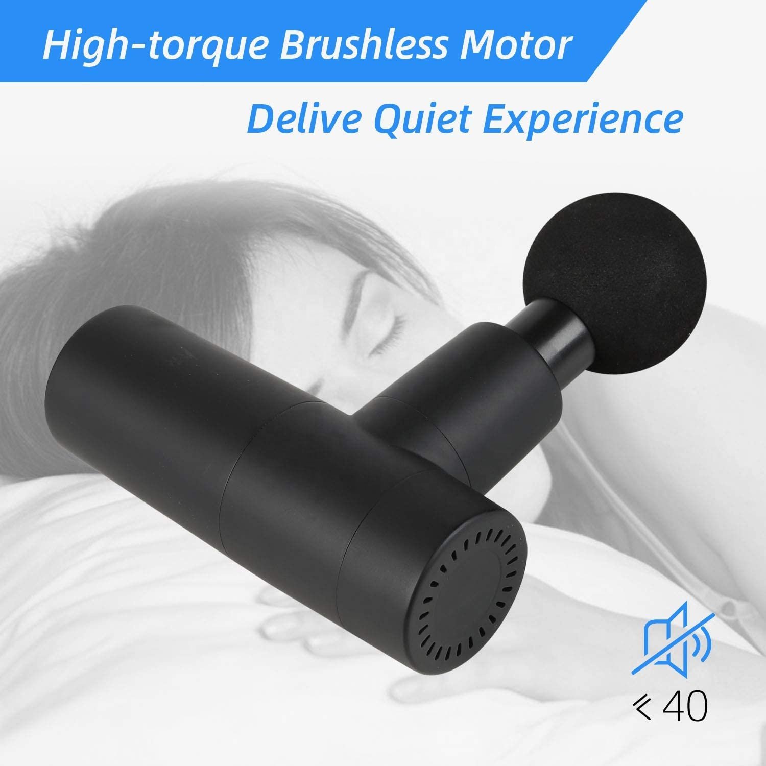 Body Massage Products Fascia Gun Home Used Portable Mini Massage Gun Accessories Dropshipping With Led Indicators