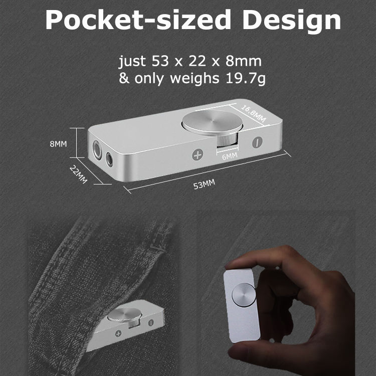 Headphone Amps Portable DAC USB Type-C 384kHz/32bit Earphone Amplifier