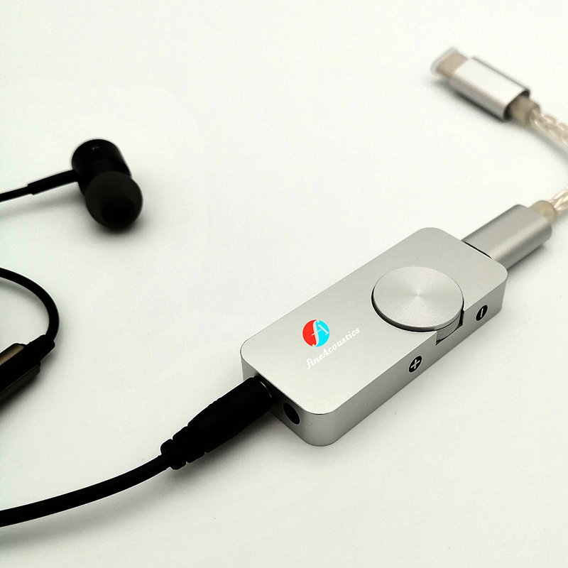Headphone Amps Portable DAC USB Type-C 384kHz/32bit Earphone Amplifier