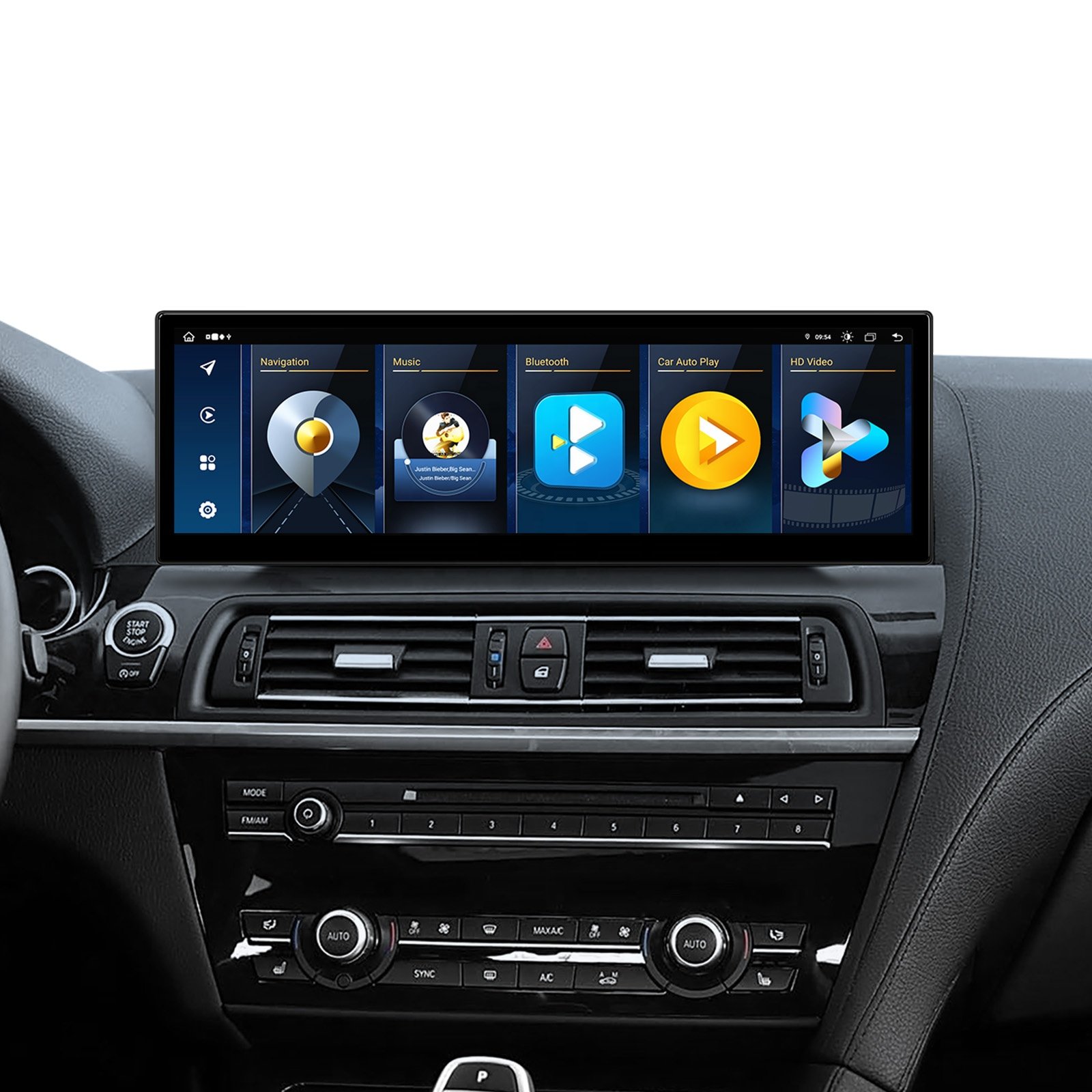 XTRONS 14 Inch Carplay Android Auto for BMW 6 Series F06/F12/F13 NBT Android 8 Core 4G LTE Car Touch Screen