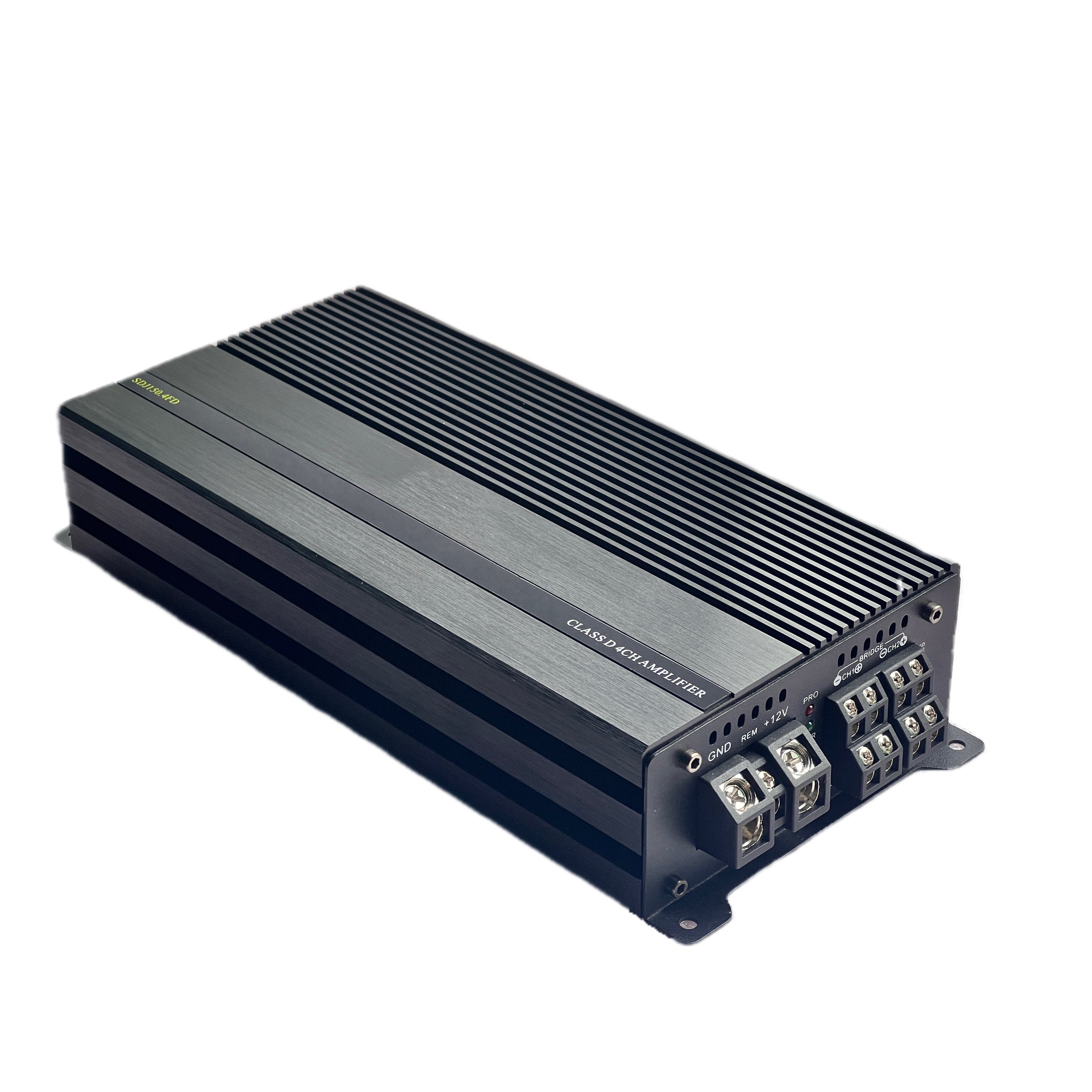 OEM Selling High Amplifier 150W 4 Channels Professional Manufacturer 14.4V ClassD Car Audio Amplifier