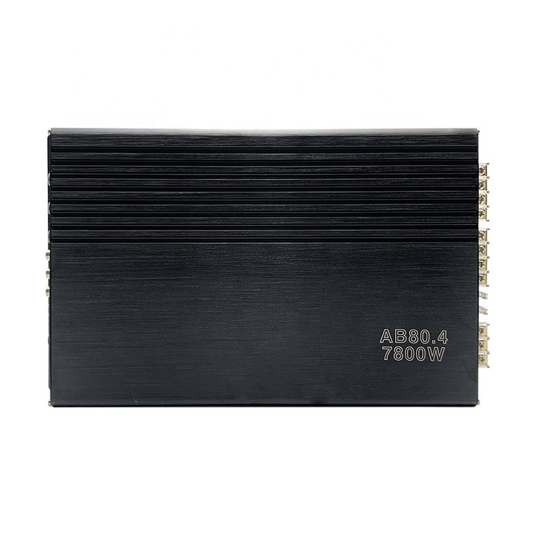 Source Manufacturer Wholesale 4-way AB-class Power Amplifier Car Audio Processor