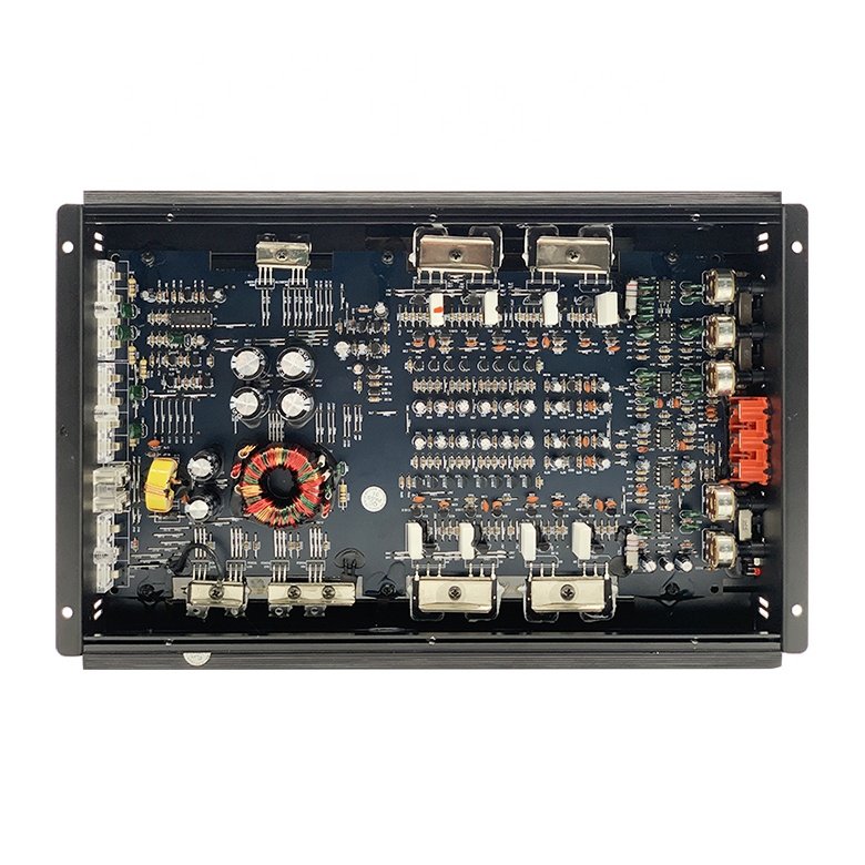 Source Manufacturer Wholesale 4-way AB-class Power Amplifier Car Audio Processor