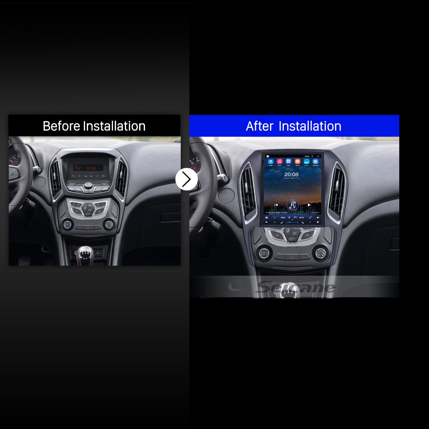 Android 10.0 9.7 Inch Radio with HD Touchscreen GPS Navigation System Support Carplay TPMS for 2016 Chery Arrizo 5