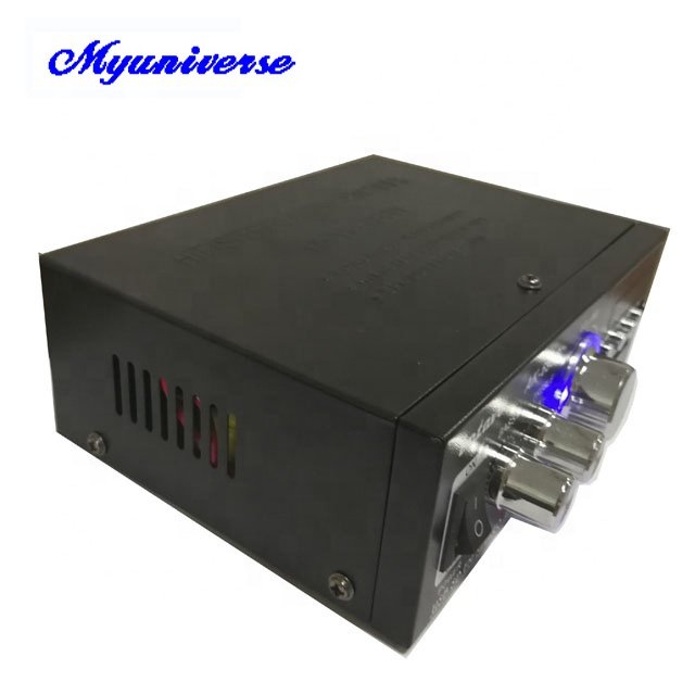 DC12V Stereo Audio Car Amplifier with USB/SD/FM/digital Display/BT