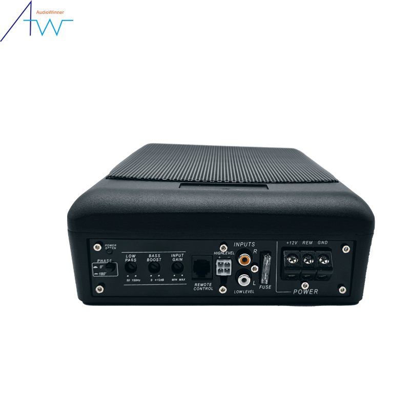 12v 600w Rms Amplifier Active Under Seat Audio Subwoofer Amplifier Car Bass Subwoofer