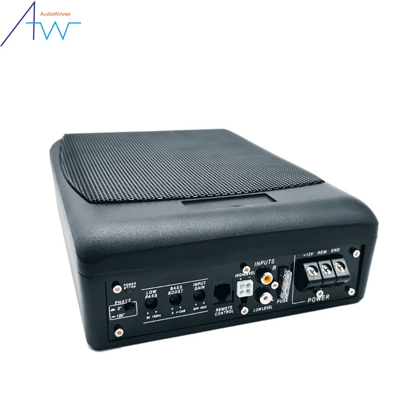 12v 600w Rms Amplifier Active Under Seat Audio Subwoofer Amplifier Car Bass Subwoofer