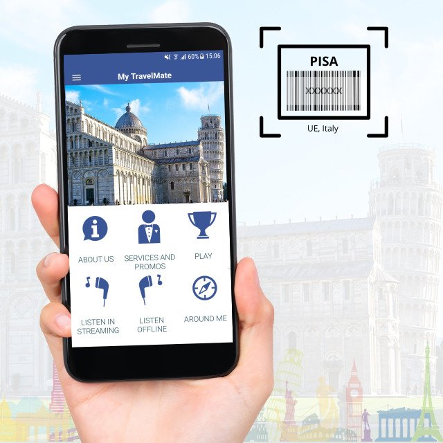 Custom souvenir Pisa leaning tower most recent Audio guide technologies Bluetooth Audio Guides for Travel Audio Content Creators