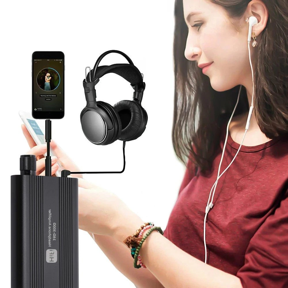 Class A Headphone Amplifier HiFi 3.5mm Audio Amp 160-300 Ohm For Speaker MP3 Player Computer Phone