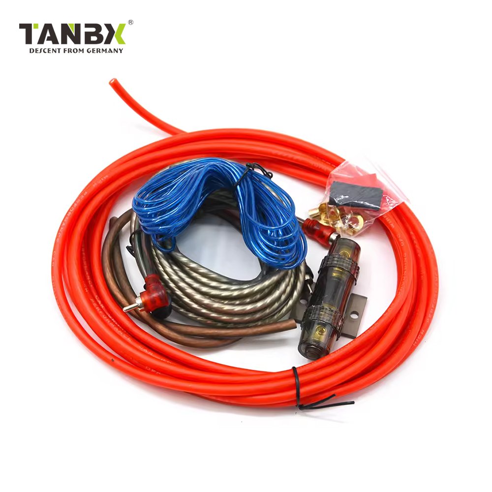 Car Amplifier Cable Set 8 GA Subwoofer Amplifier Installation Kit
