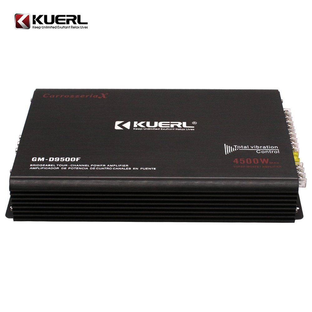 Latest Professional Class AB High-power 4 Channel Auto Amplifier 4*100W High Quality Car Audio Amplifier