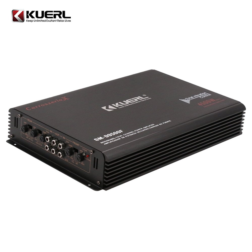 Latest Professional Class AB High-power 4 Channel Auto Amplifier 4*100W High Quality Car Audio Amplifier