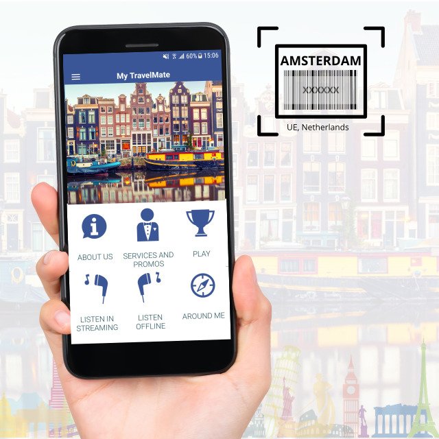 Premium Amsterdam new products 2024 Travel Guide app audio content including the Van Gogh Museum guide for travel agency