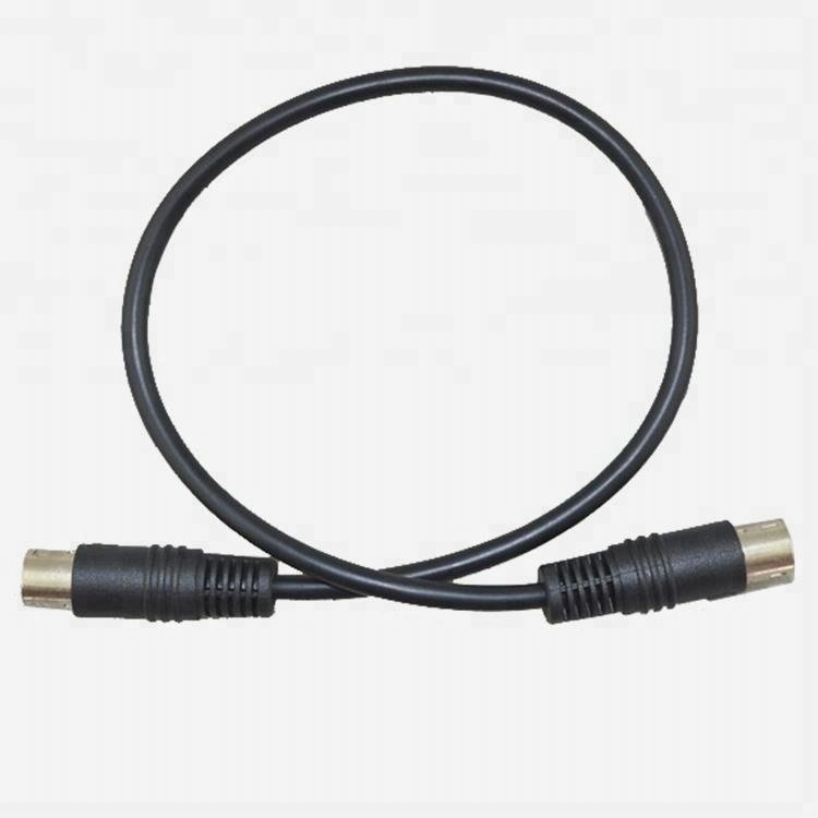 9 pin mini din cable harness wire waterproof plug cable for car