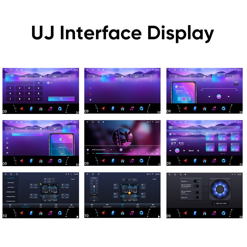 Android 13 Dual Knob 10.33 "2.32GB 1600*720 Resolution Wfif GPS BT DSP 4G SIM 360 for Ford/Focus/Mondeo Car Players Dvd Carplay