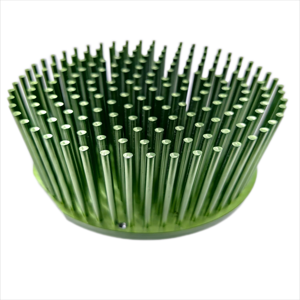 Anodized Profile Skived Fin Compressor Cpu Cooler Aluminium Cob LED Light Heat Sink