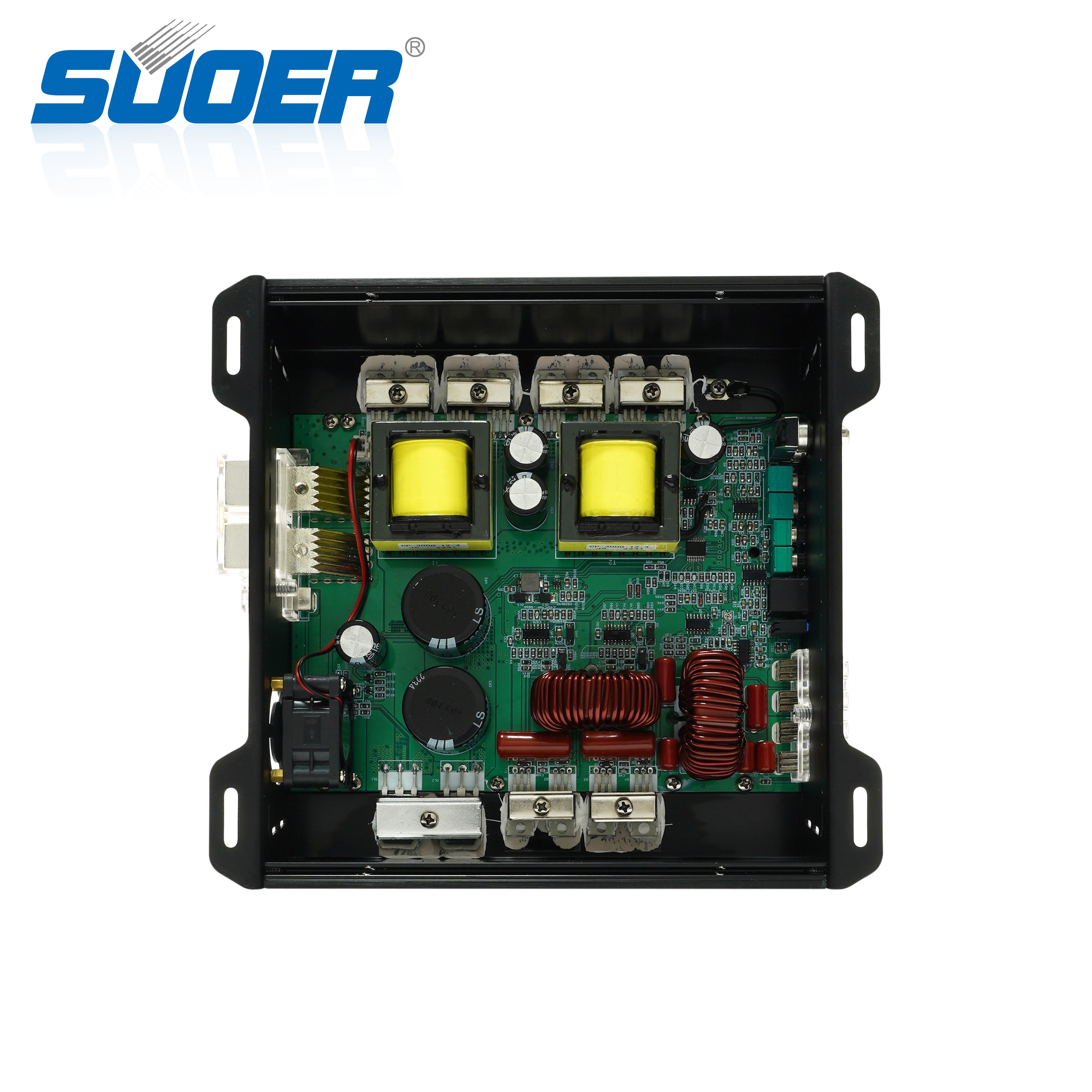 Suoer CP-3000.1d-j Brazil Market Sound Equipment Monoblock 9000 Watts Full Range Max Power Car Amplifier