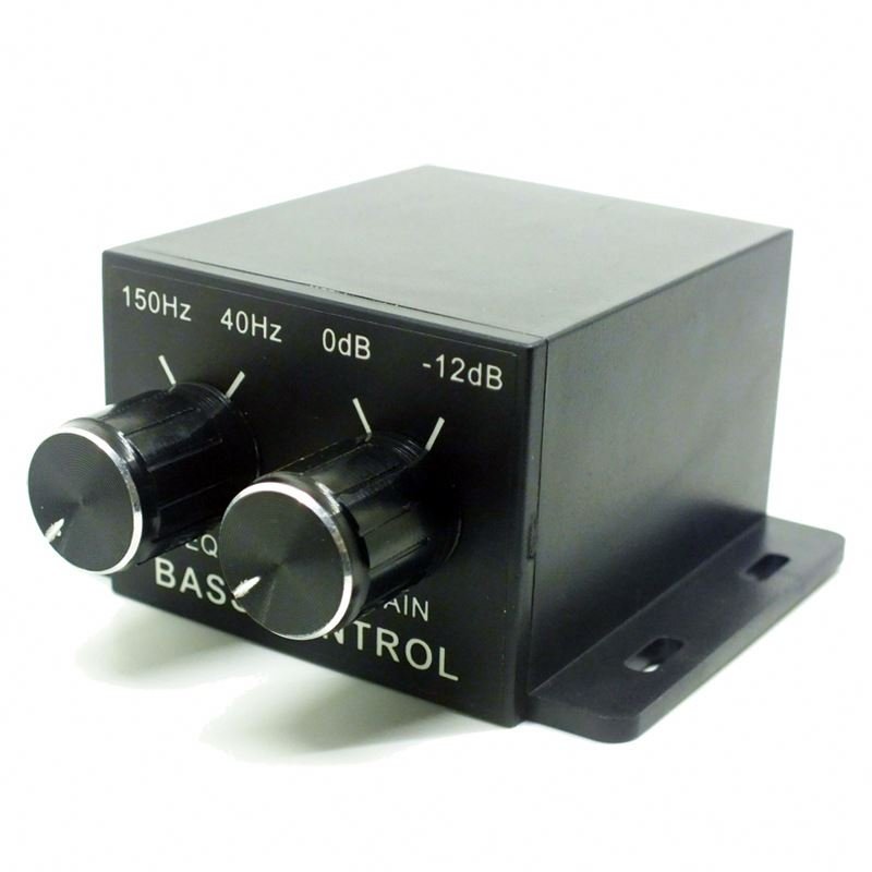 Car Regulator Amplifier Bass Subwoofer Stereo Equalizer Controller 4 RCA