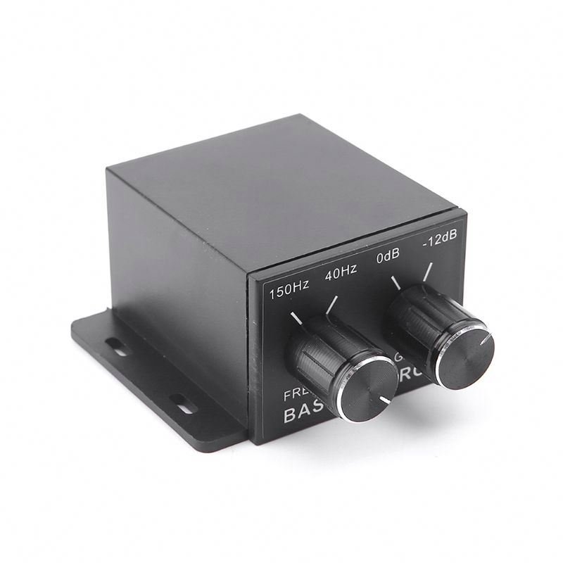 Car Regulator Amplifier Bass Subwoofer Stereo Equalizer Controller 4 RCA