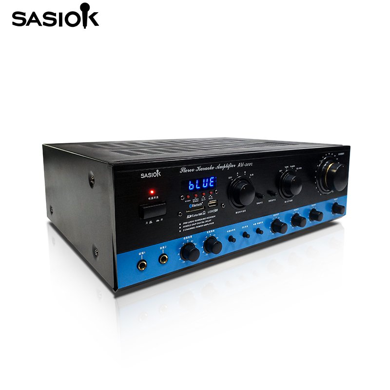 AV-502C Stereo Home Theatre Receivers & Amplifiers Professional with USB/SD/FM/BT Manufacture Amplifiers