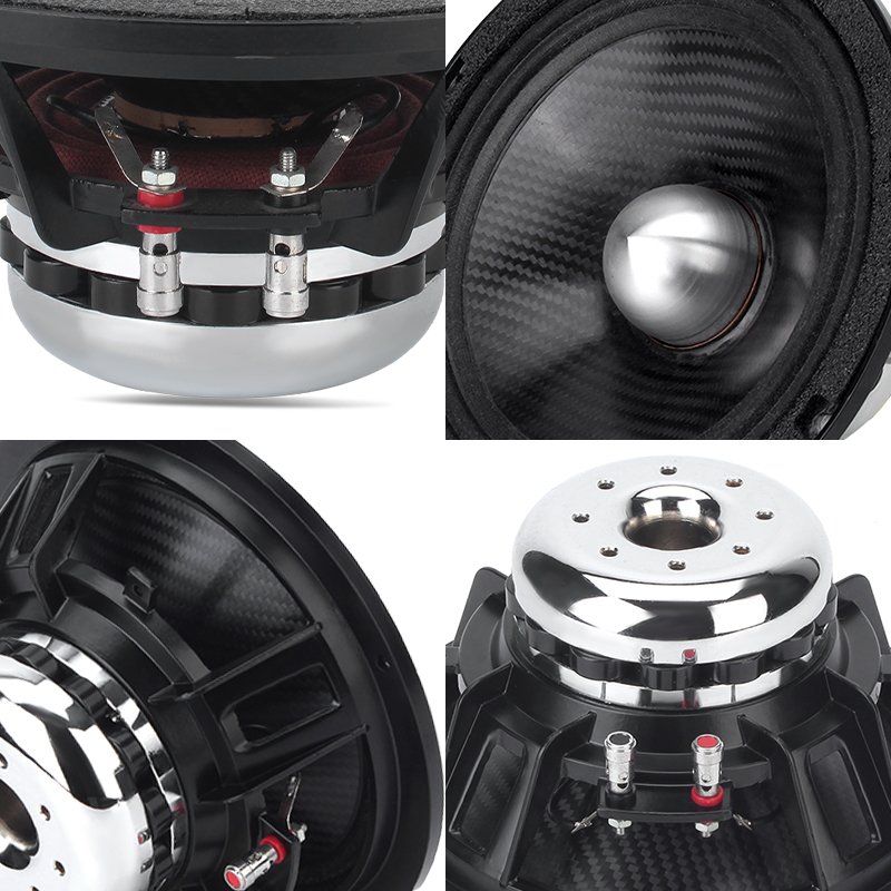 6.5 Midrange Car Speakers RMS 150W Auto Trumpet Class d Subwoofer Plate Amplifiers