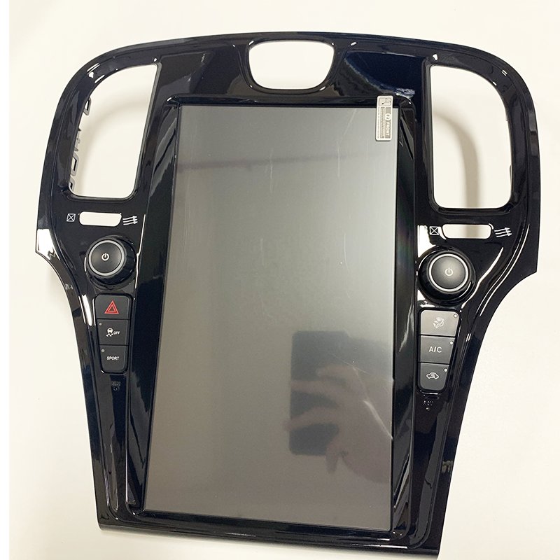 13.6 Inch Car Android Radio Vertical Tesla Style Touch Screen for Chrysler 300 300c 2013 - 2023 Auto Dashboard Accessories