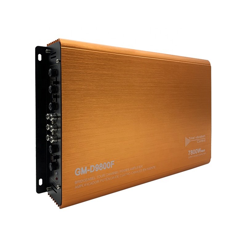 Hot Selling in the United States 12V 4 Channel AB Class Power Amplifier Vehicle Audio Processor Source Power Factory Car Audio