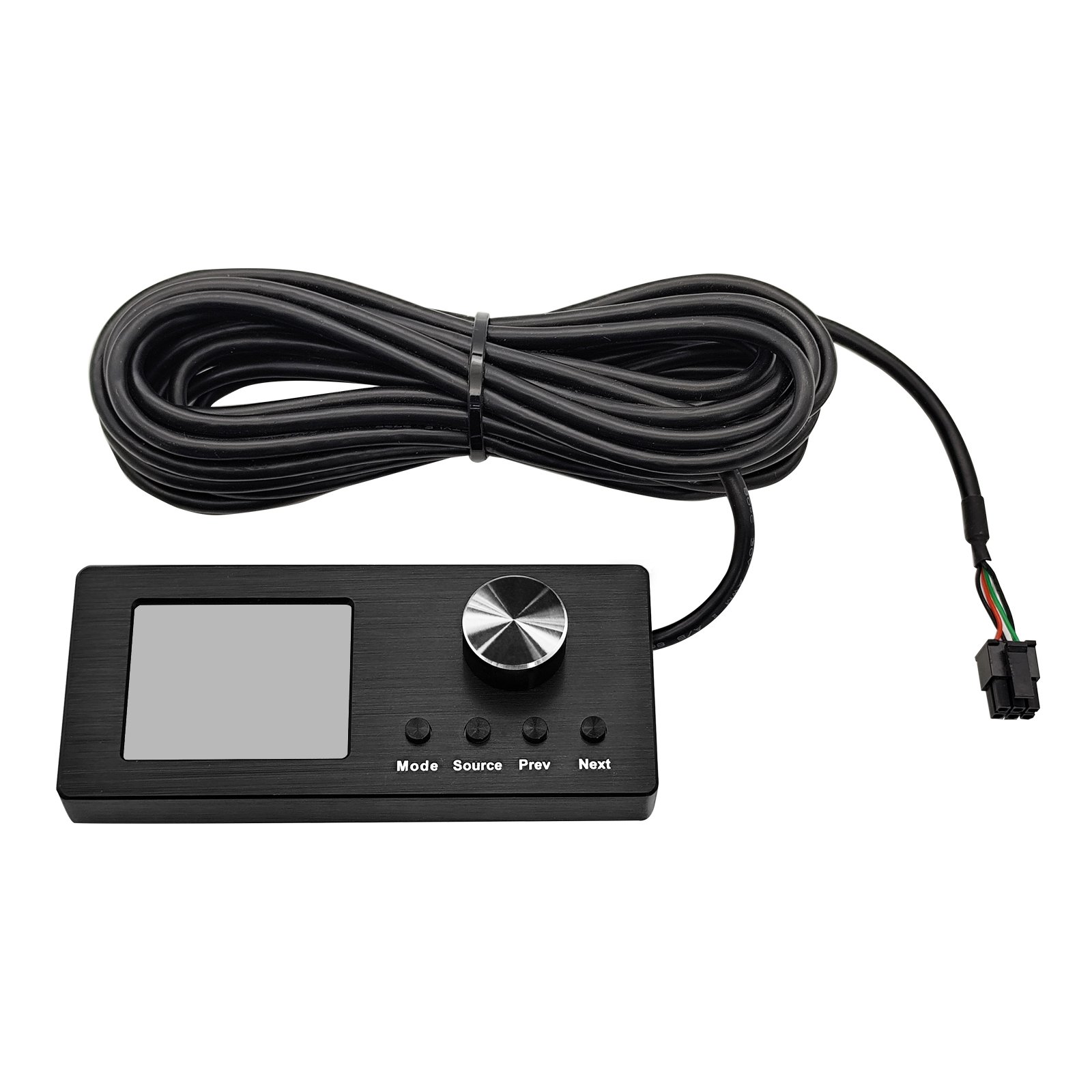 Support Main and Subwoofer Volume Tuning Car Audio Car Amplifier Volume LCD Wire Controller Remote Controller