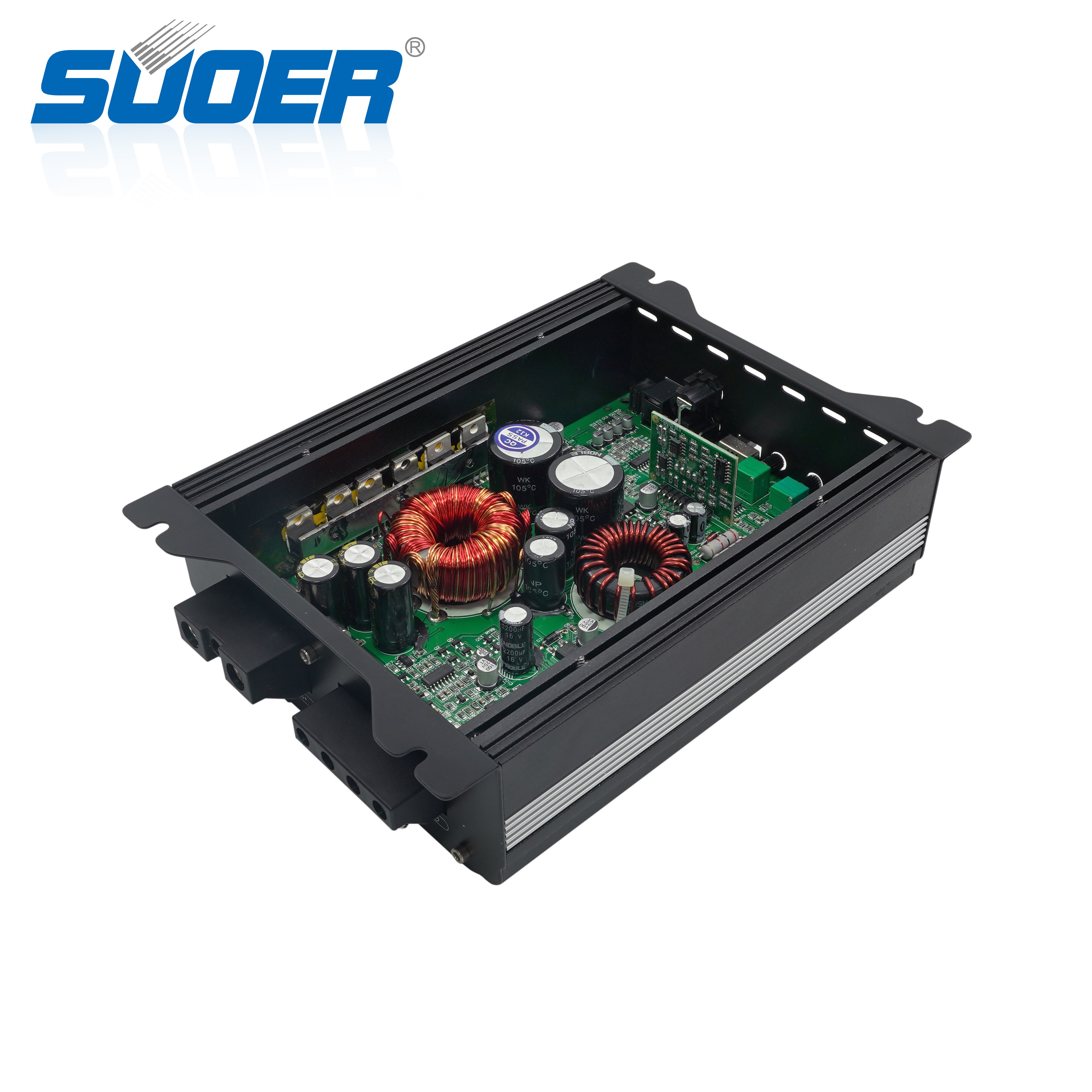 Suoer CL500.1D-H Korea Car Amplifier Max Power 1500 Watts Class D Car Amplifier 12v