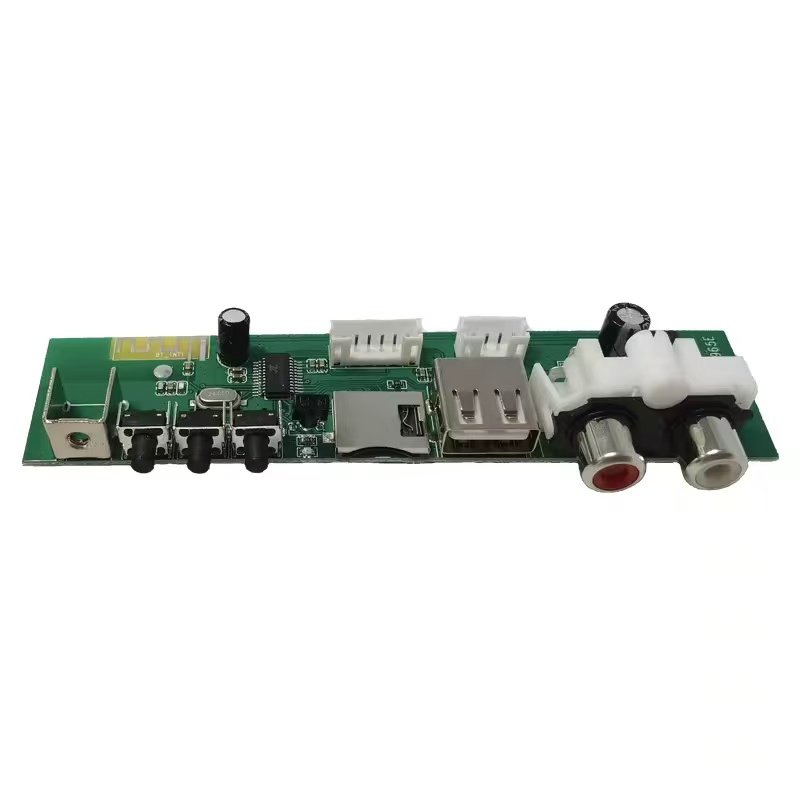 D300W Amplifier Audio Board 110V 220V 12V 24V Digital AMP Support Dual Microphone WIth BT Trolley Amplifier Board
