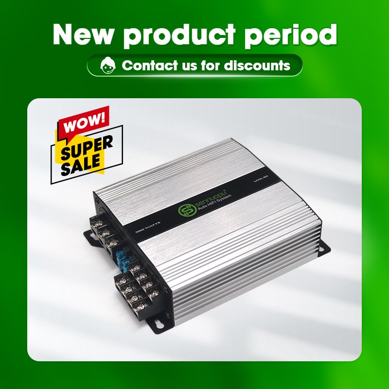 Sennuopu Car Sound Processor Full Range Car Amplifier Dsp Audio Processor