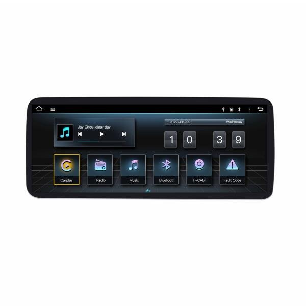 KLYDE 10.1" Touch Screen Car Media System With Licence CarPlay Android Auto Music AM FM Radio Backup Camera
