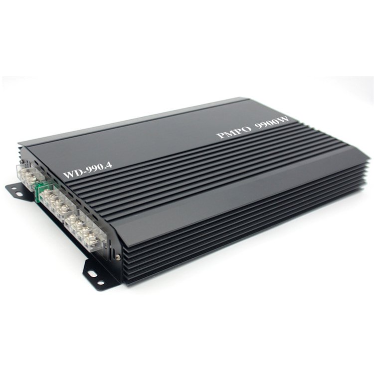 Car Amplifier 12V Class AB 4channel Car Audio Dj Amplifier(WD-990.4)