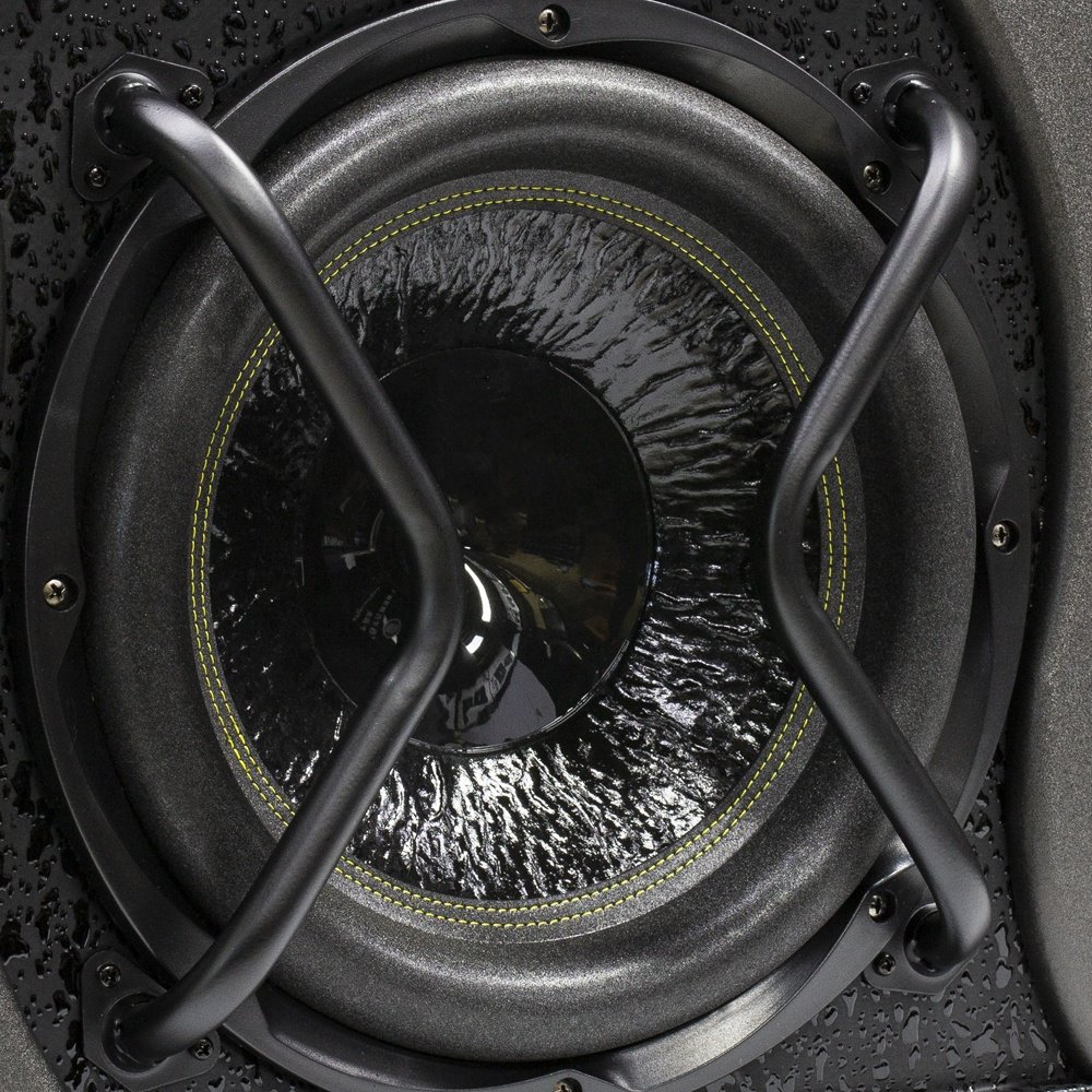 10 Inch Trapezoidal Car Active Subwoofer Big Bass Car Audio Subwoofer with Box Car Subwoofer