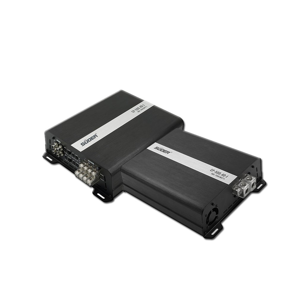 Suoer Big Power 12v 4 Channel 500*4 Hot Sale Car Audio Amplifier