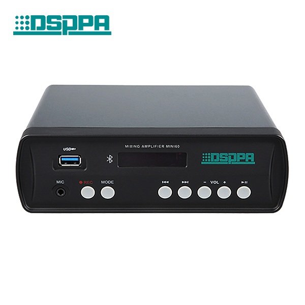 2 Channel 60w Stereo Mini Digital Amplifier With USB & Bt 4 8 16ohm Compact Table Portable pa Mini Blue Tooth Amplifier