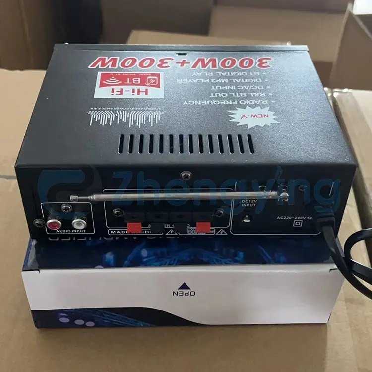 Good AV-298BT Speaker Audio Mini Car Amplifier Bluetooth 12v Bluetooth Module with Amplifier for Home