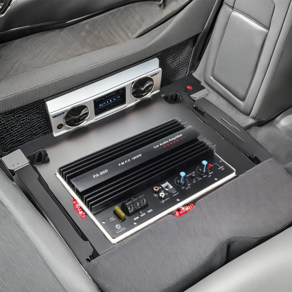 12V PA-80D Mono Car Audio Power Amplifier Powerful Bass Subwoofers Receiver & Amplifiers