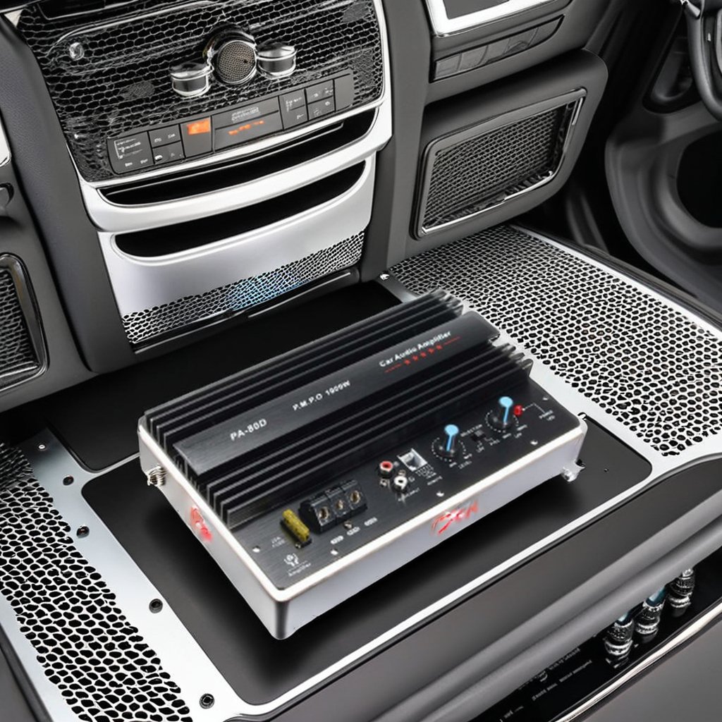 12V PA-80D Mono Car Audio Power Amplifier Powerful Bass Subwoofers Receiver & Amplifiers