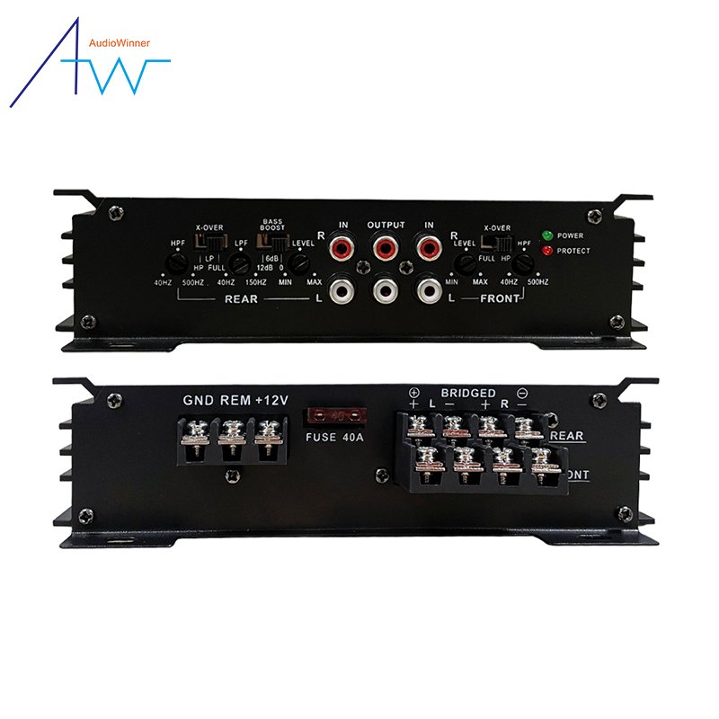 Hot Selling Claas ab Full Rang Power Audio Amp 14.4v 4 Channel Car Amplifier with High Performance