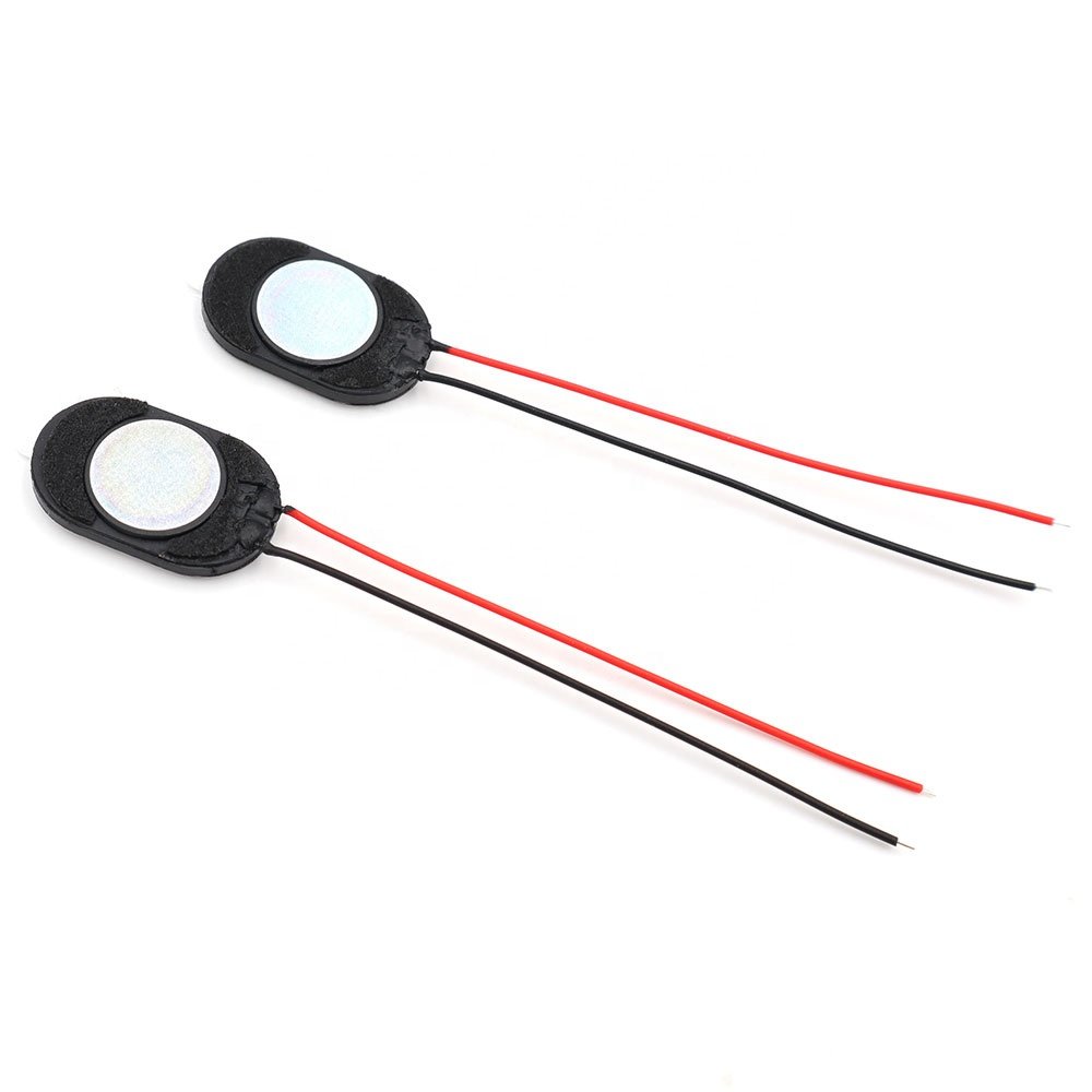24*15MM 8 Ohm 1W Micro Oval mini Speaker with Wire 2415 Plastic Inner Magnetic Runway Horn Accessories Acoustic Components