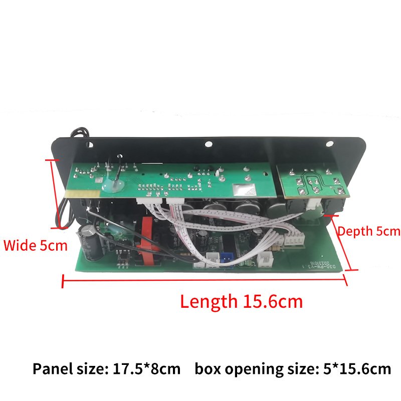 Hot Sales Dual Microphone Digital USB/TF Adjustable reverb Bluetooth power amplifier Car Audio Accessories Tape Optical Fiber