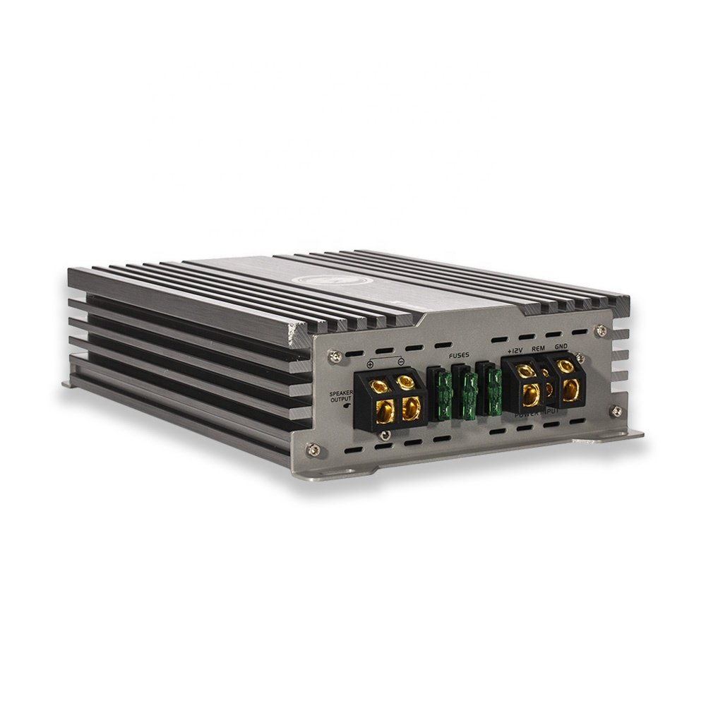 Hot Selling Audio Car Amplifier Clase d High Quality Car Hi-Fi Stereo Audio Power Amplifier 1 Channel Speaker Amplifier
