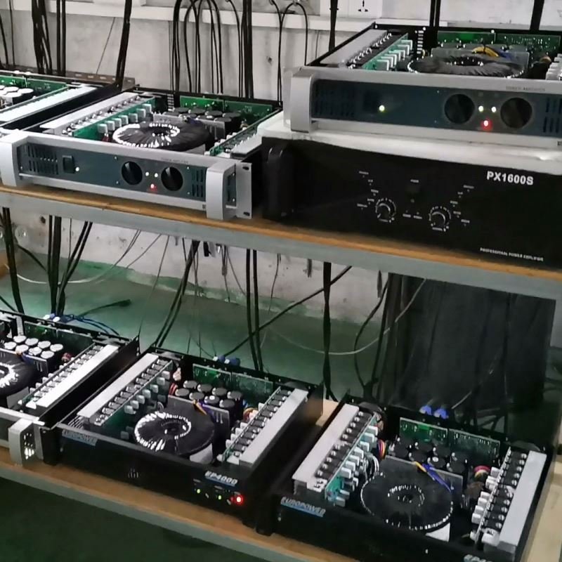 Caissons Audio Broad 1U Selector Twesster Crosover Maximizer Sound Set Guangdong Hard Rack Mixer Rca Stage Box Receivers