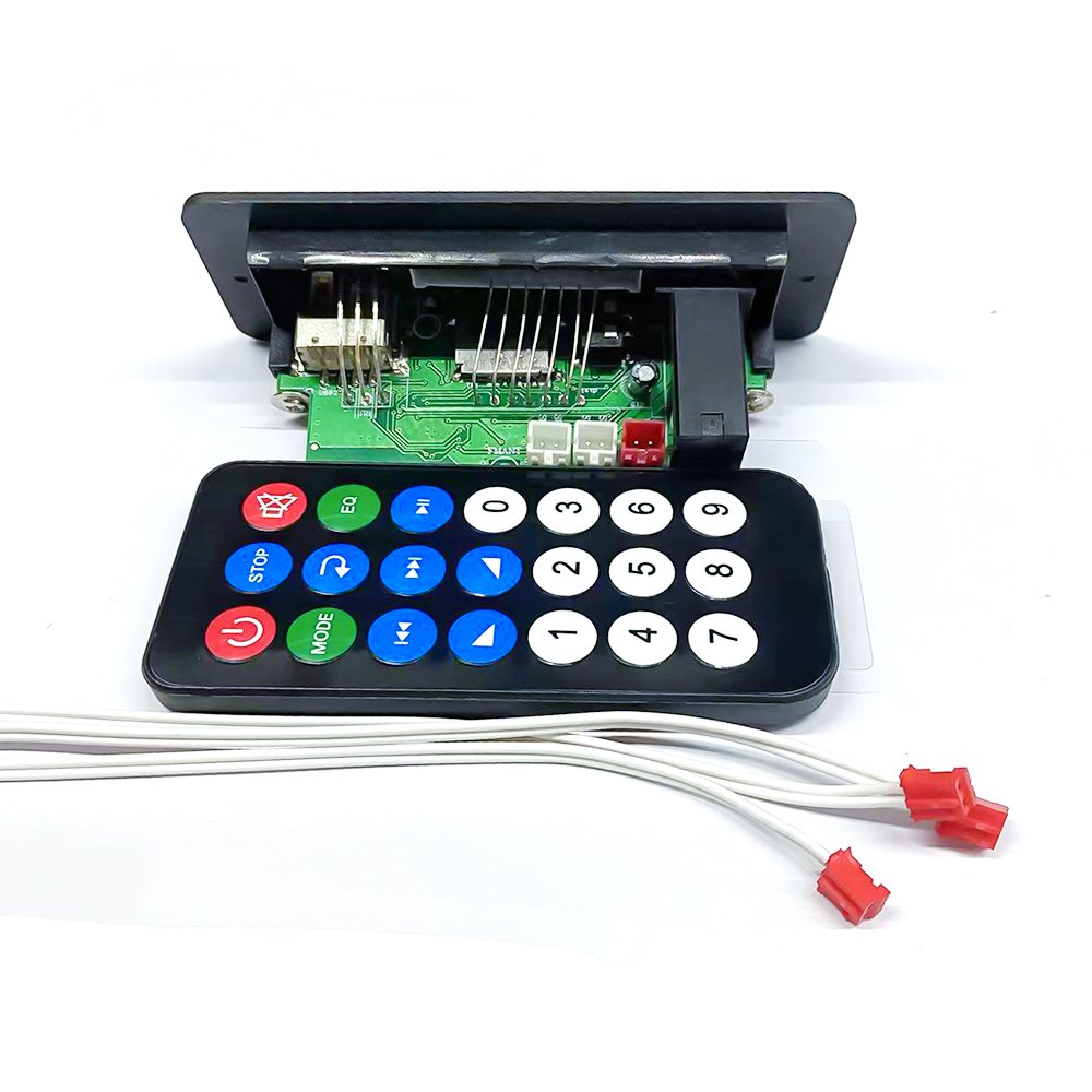 2*5W 3.7-5V USB SD FM AUX Bluetooth MP3 Player Decoder Board Amplifier