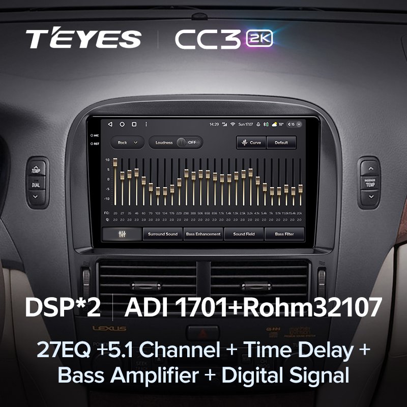 TEYES CC3L CC3 2K for Lexus LS430 XF30 LS 430 2000 - 2006 for Toyota Celsior XF30 III 3 2000 - 2006 Car Radio Multimedia Video