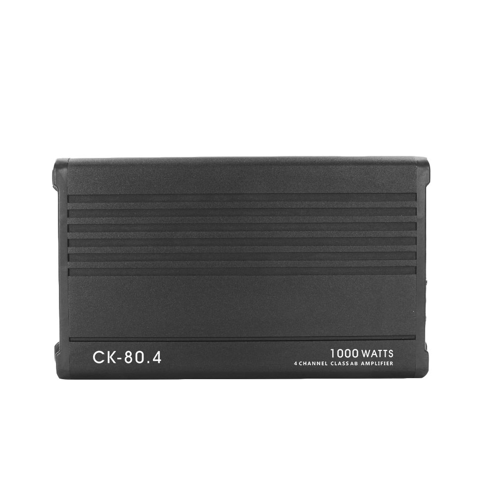 Suoer CK-80.4 Low Weight 4 Channel Car Power Amplifier Class ab Good Price Amplifier in Stock